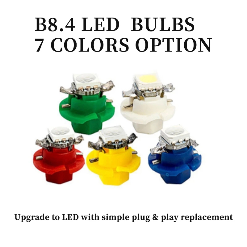 10 Stücke 12 V 7 Farben B8.4 M – Colour Changing Bulb Bewertung und Preis