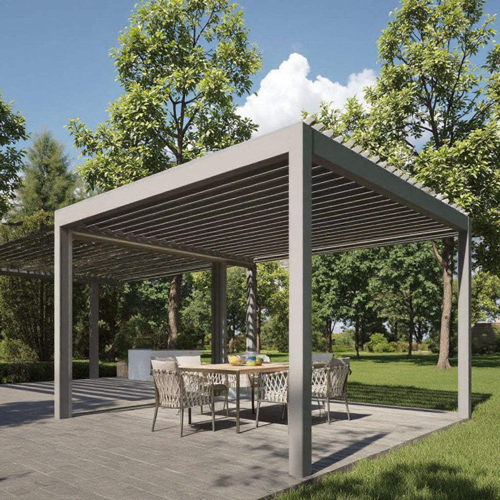 Rostfreier, robuster Gartenpav – Furniture Lighting & Decor Magazine Bewertung und Preis