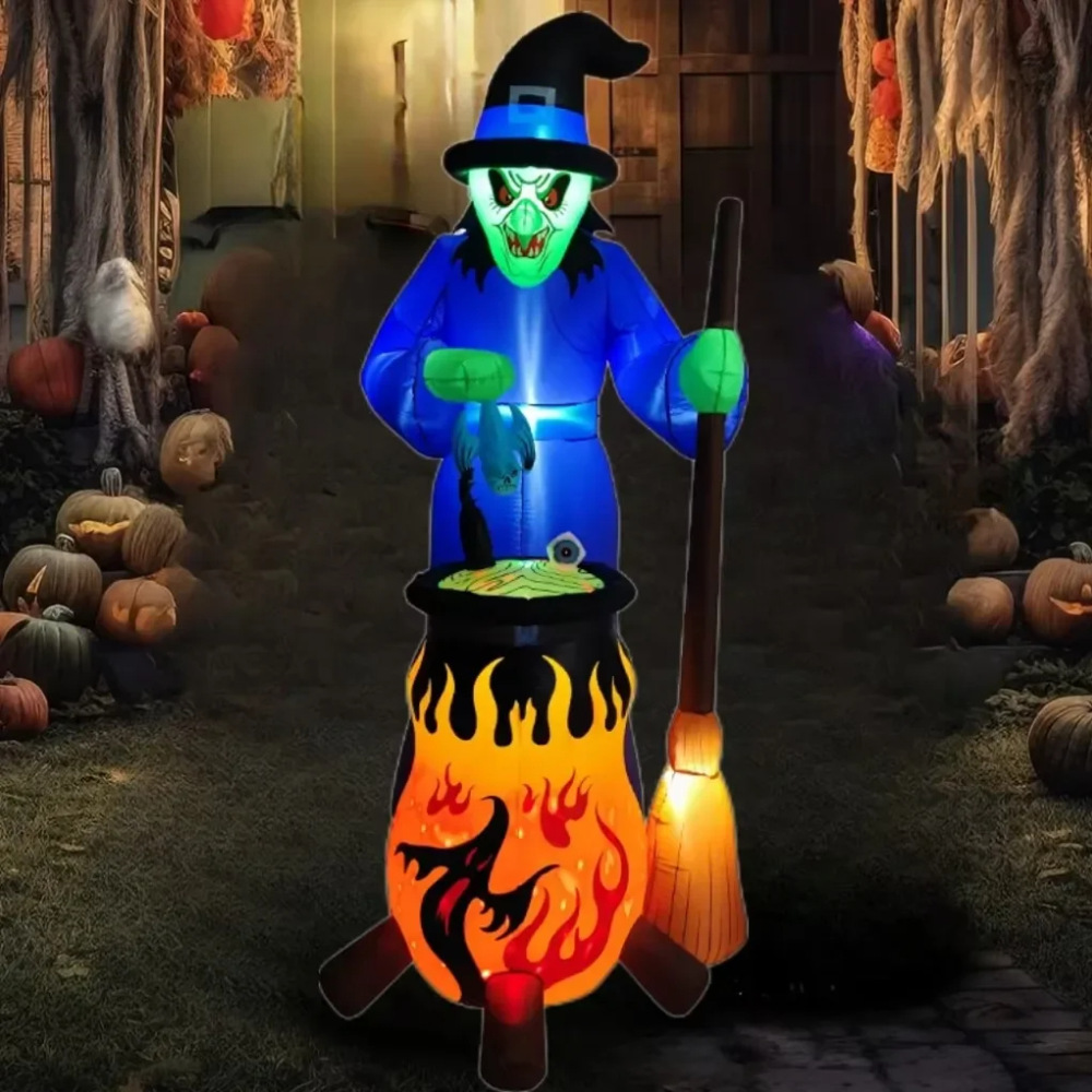 2,4 m Halloween Schlauchboote  – Lighting Decor Outdoor Bewertung und Preis