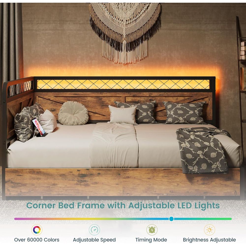 ANCTOR Vollbett mit Stauraum,  – Furniture Lighting & Decor Magazine Bewertung und Preis
