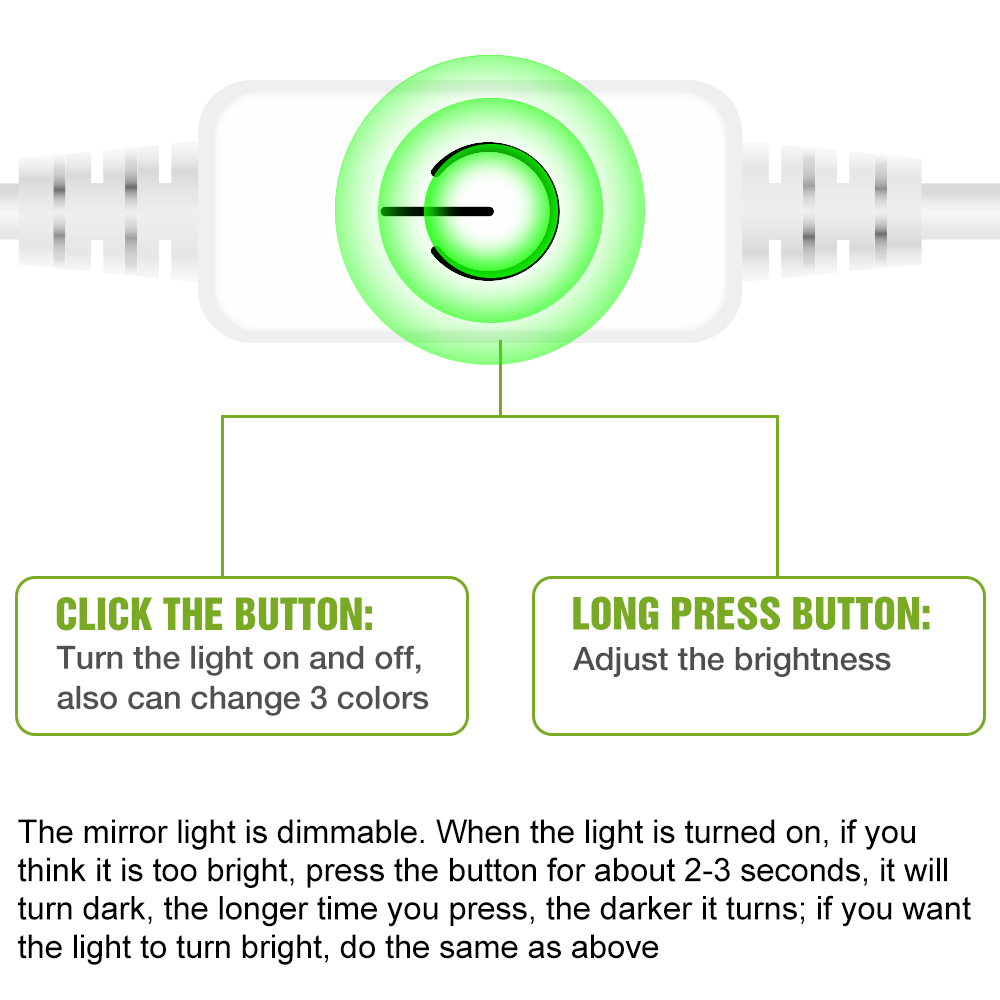 LED-Spiegelleuchte USB Schmink – Colour Changing Bulb Bewertung und Preis