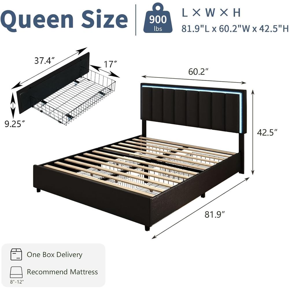 IMMERSTABLE Queensize-Bett mit – Furniture Lighting & Decor Magazine Bewertung und Preis