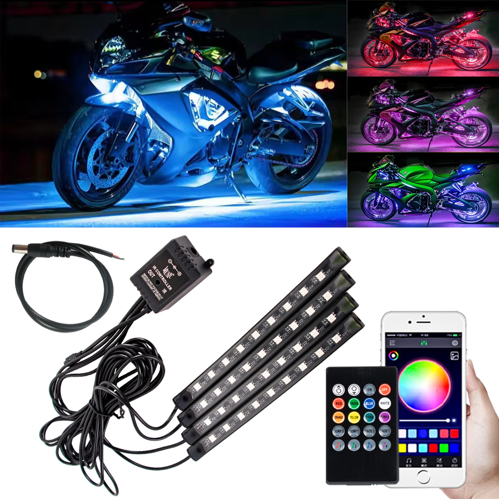 LED Motorrad Auto Atmosphäre F – Lighting Bolt Decor Bewertung und Preis