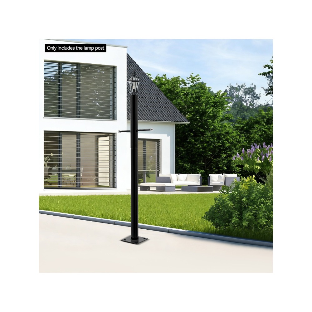 2,5m Geteilter Straßenlaternen – Lighting Decor Outdoor Bewertung und Preis
