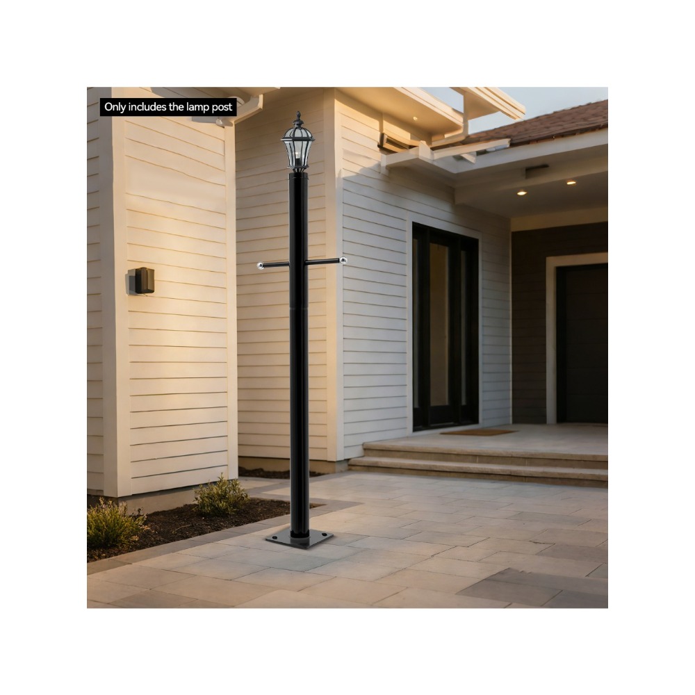 2,5m Geteilter Straßenlaternen – Lighting Decor Outdoor Bewertung und Preis