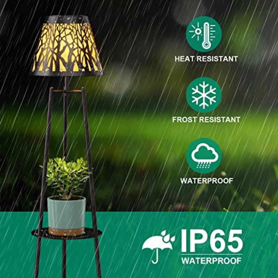 2er-Pack Solar-Bodenleuchte fü – Lighting Decor Outdoor Bewertung und Preis