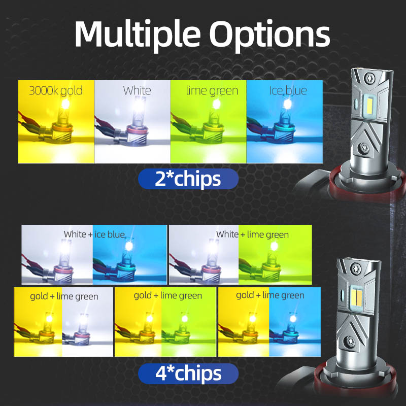 2 Stück Auto-LED-Nebelscheinwe – Colour Changing Bulb Bewertung und Preis