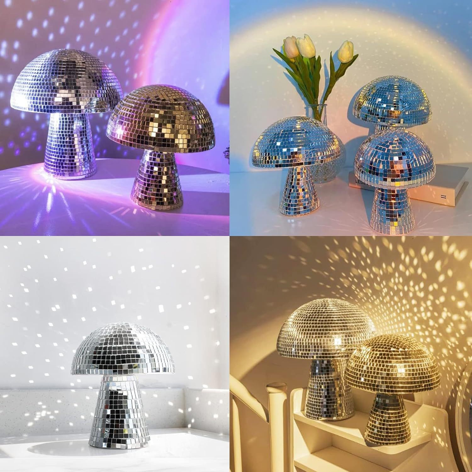 Pilzförmige Discokugel aus Ver – Disco Ball Mirror Bewertung und Preis