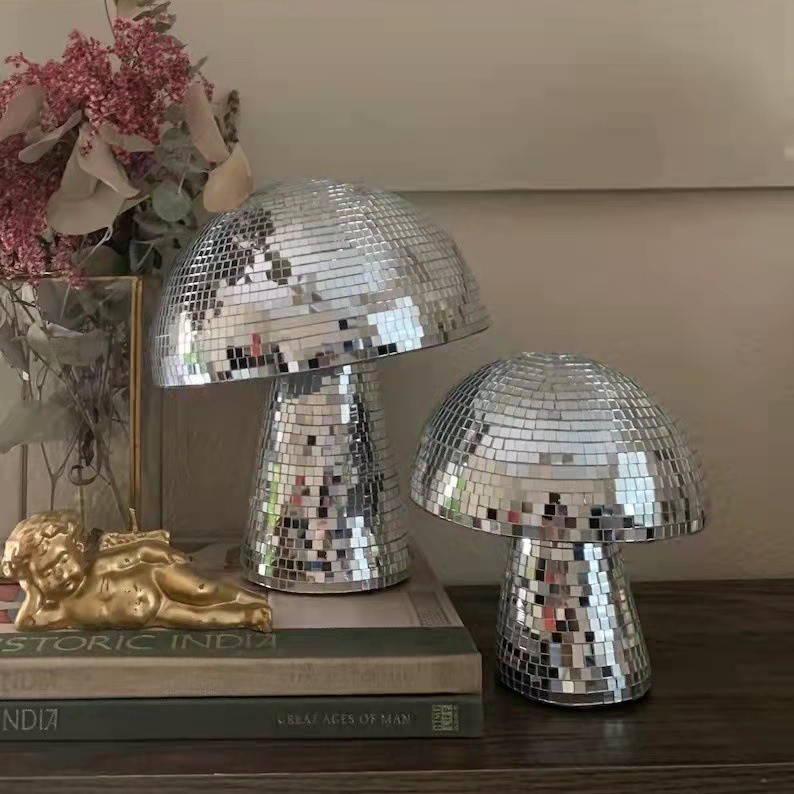 Pilzförmige Discokugel aus Ver – Disco Ball Mirror Bewertung und Preis