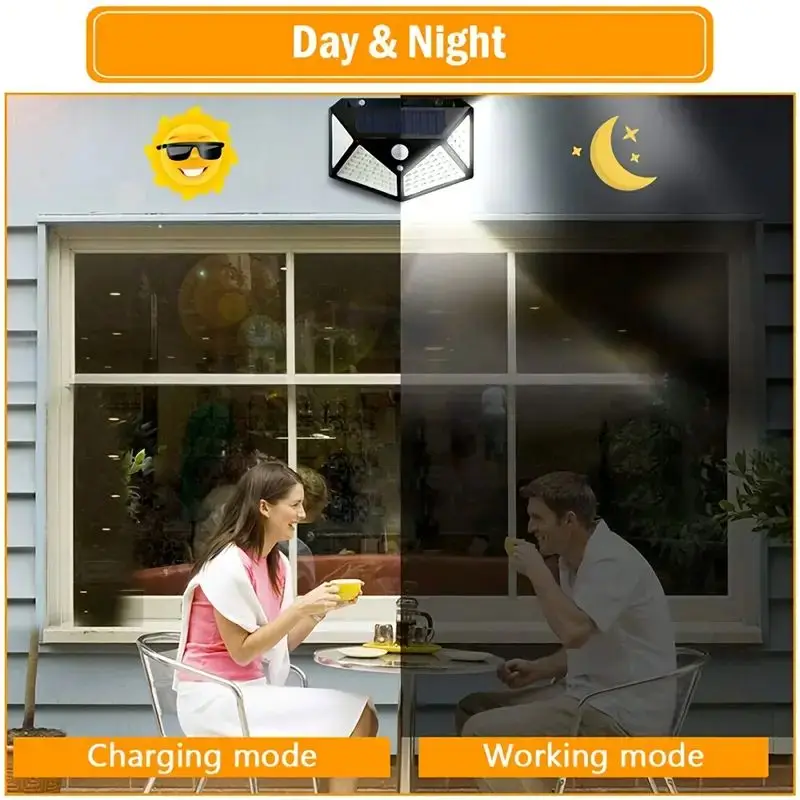100 LED Solar-Gartenleuchte fü – Lighting Decor Outdoor Bewertung und Preis