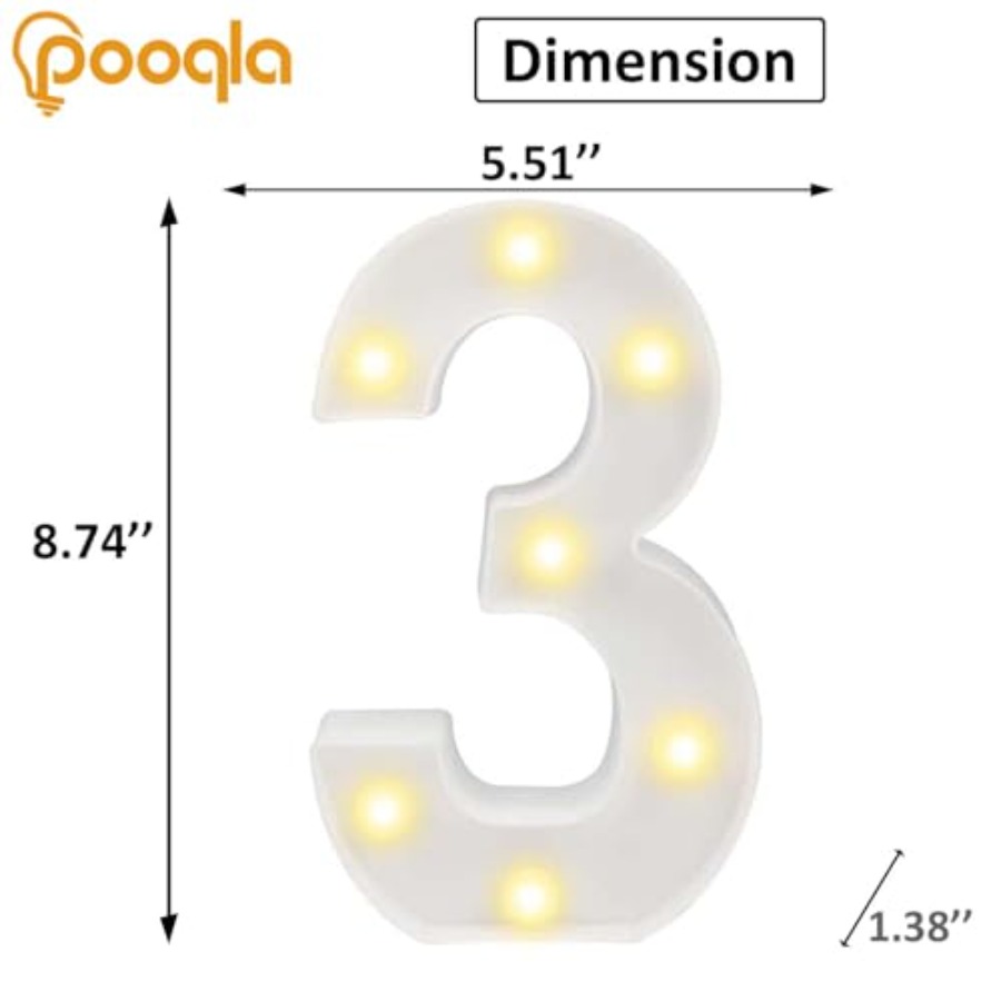 Dekorative LED-Leuchtbuchstabe – Light Up Letters Marquee Bewertung und Preis
