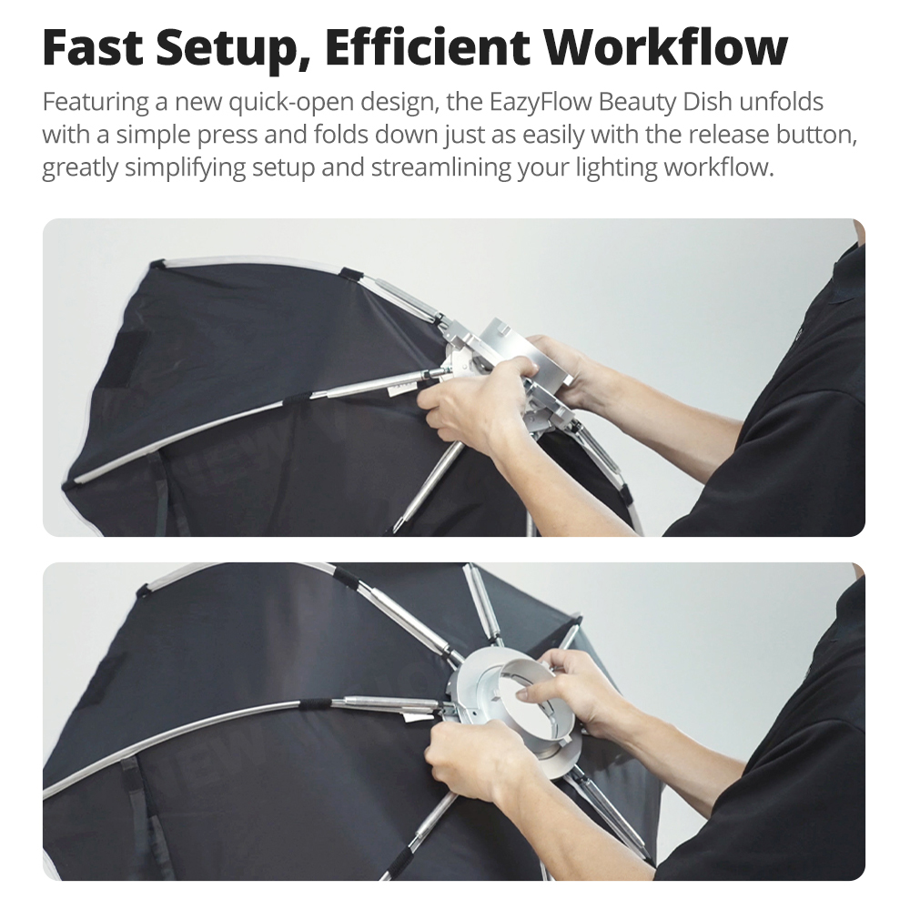 Neue Godox EazyFlow Beauty Dis – Lighting Gallery Bewertung und Preis