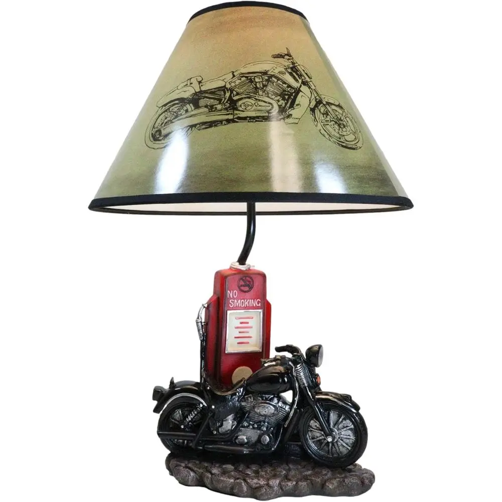 Vintage Retro Schwarze Motorra – Lighting Decor For Home Bewertung und Preis