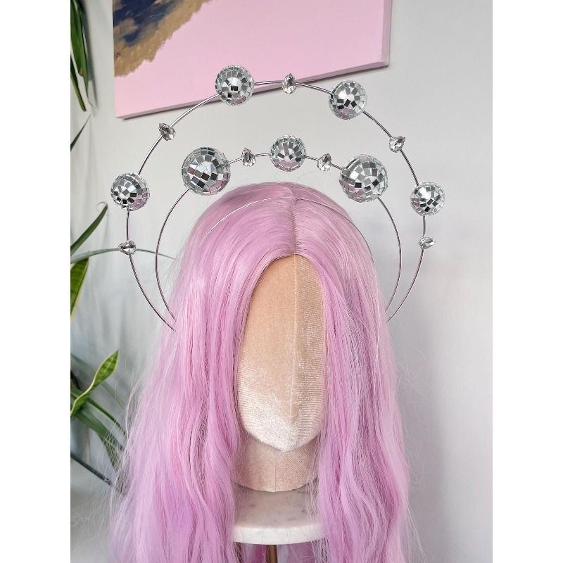 Silberner Doppelring Disco-Sti – Disco Ball Mirror Bewertung und Preis