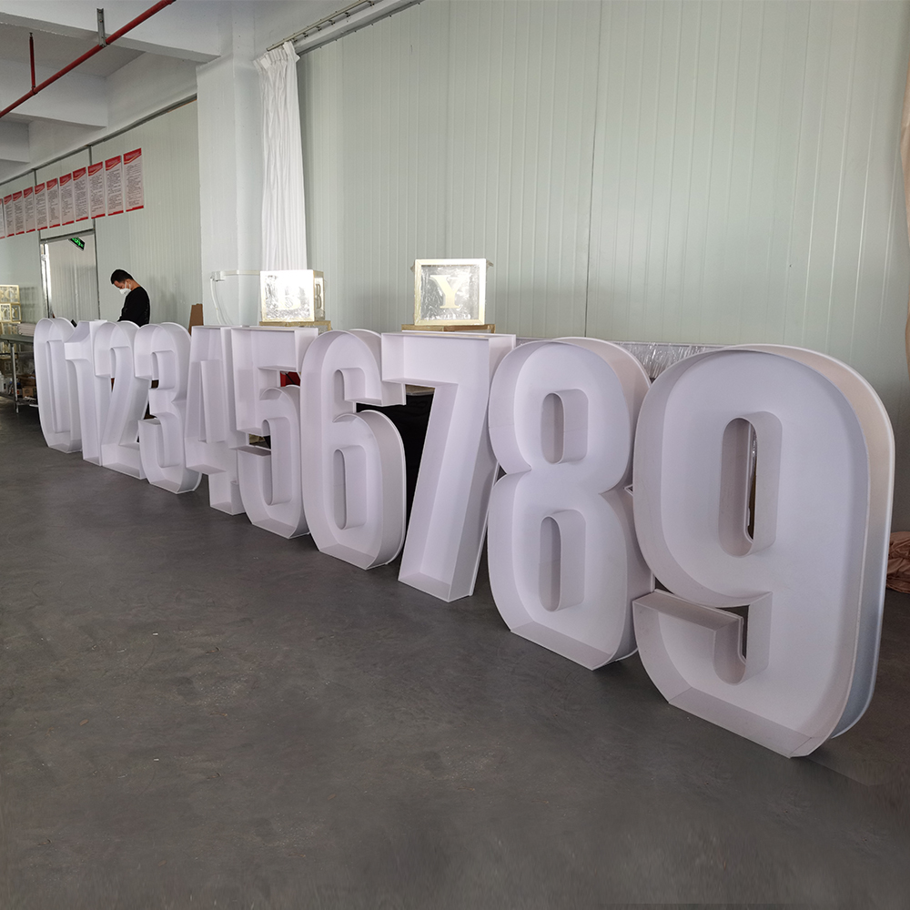 Große Buchstabenschilder, Fest – Light Up Letters Marquee Bewertung und Preis