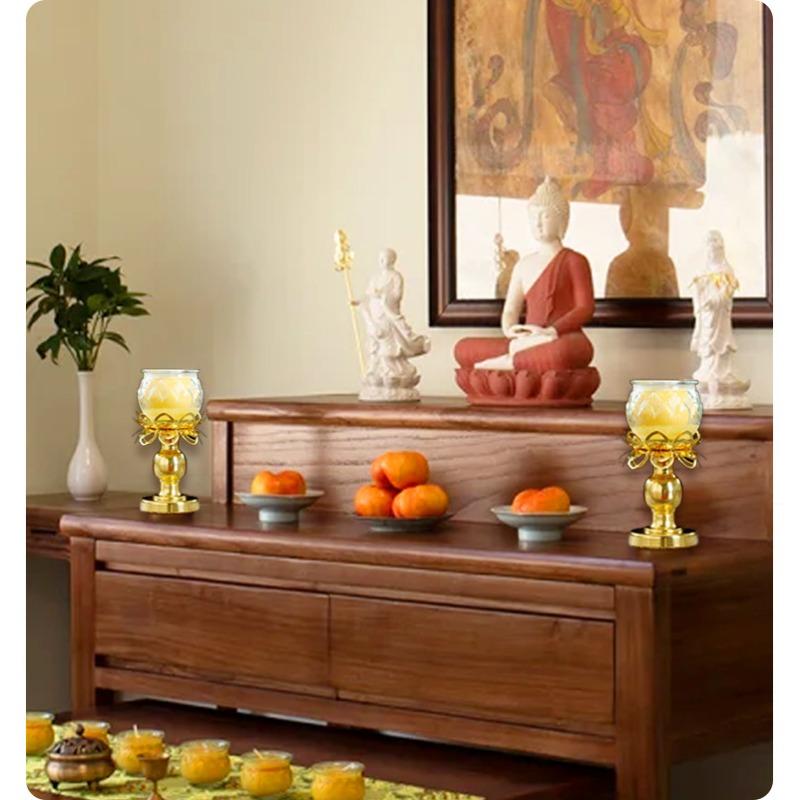 2er-Set Lotus Gold Diwali Diya – Lighting Decoration For Diwali Bewertung und Preis