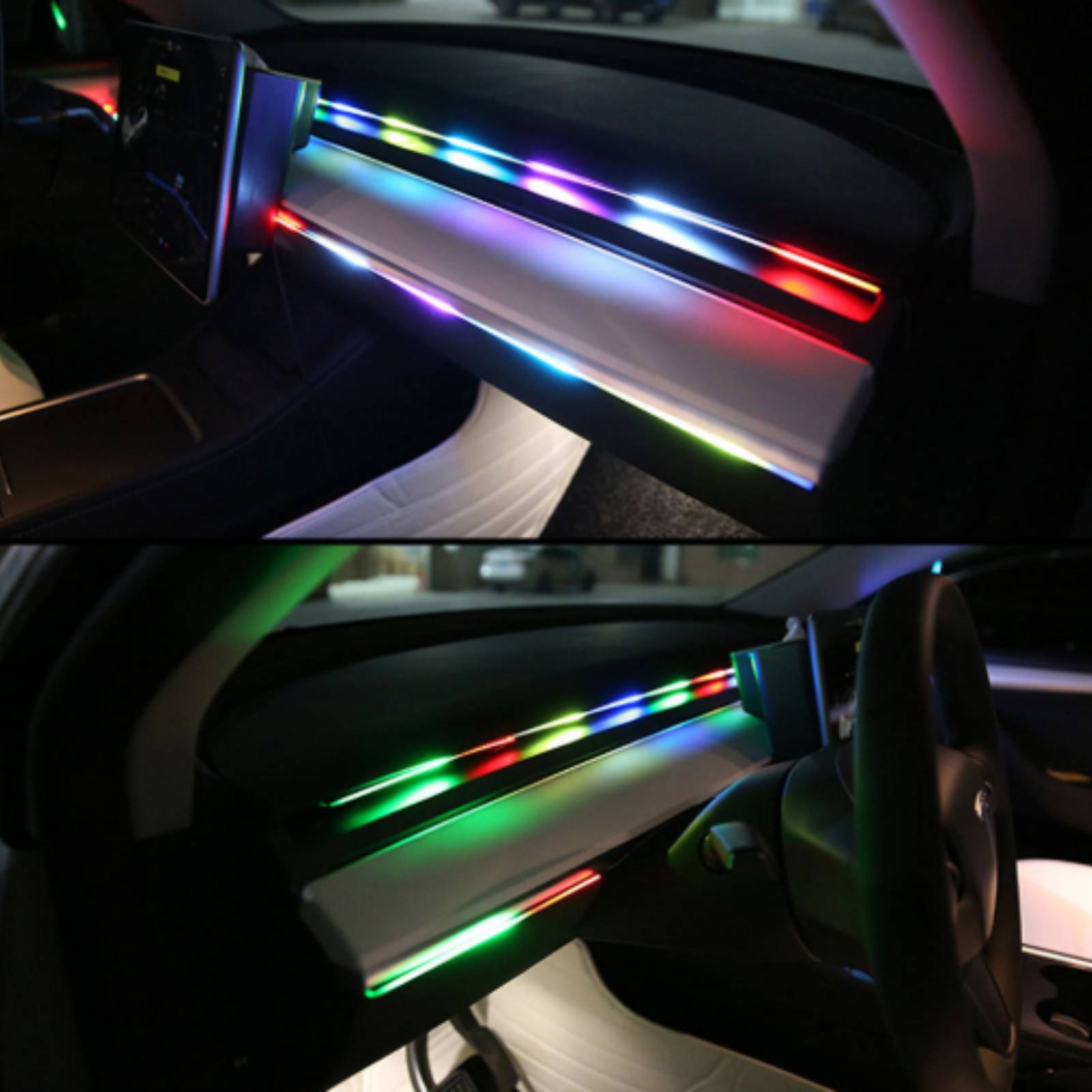 6-teiliges Acryl-Innenraum-LED – Ambient Led Strip Bewertung und Preis