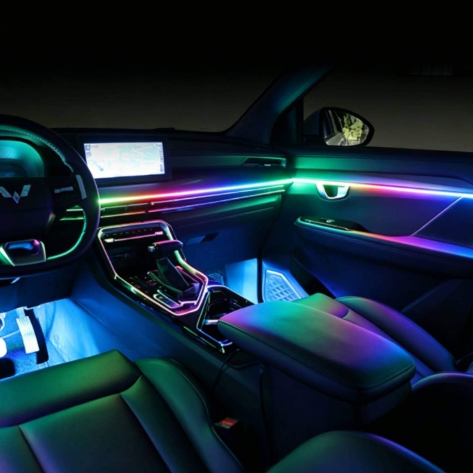 6-teiliges Acryl-Innenraum-LED – Ambient Led Strip Bewertung und Preis
